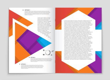 Soyut vektör düzen arka plan set. Sanat tasarım şablonu, liste, ön sayfa, mockup broşür Tema stili, afiş, fikir, kapak, kitapçık, baskı, el ilanı için kitap, boş, kartı, reklam, işareti, sayfa,, a4