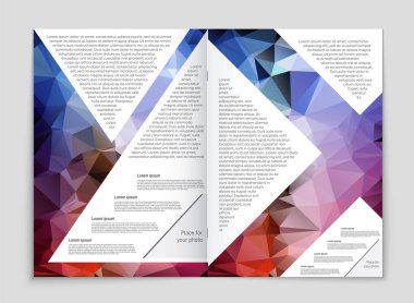 Soyut vektör düzen arka plan set. Sanat tasarım şablonu, liste, ön sayfa, mockup broşür Tema stili, afiş, fikir, kapak, kitapçık, baskı, el ilanı için kitap, boş, kartı, reklam, işareti, sayfa a4.