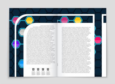 Soyut vektör düzen arka plan set. Sanat tasarım şablonu, liste, ön sayfa, mockup broşür Tema stili, afiş, fikir, kapak, kitapçık, baskı, el ilanı için kitap, boş, kartı, reklam, işareti, sayfa a4