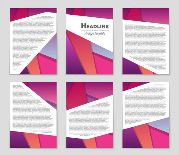 Soyut vektör düzen arka plan set. Sanat tasarım şablonu, liste, ön sayfa, mockup broşür Tema stili, afiş, fikir, kapak, kitapçık, baskı, el ilanı için kitap, boş, kartı, reklam, işareti, sayfa,, a4