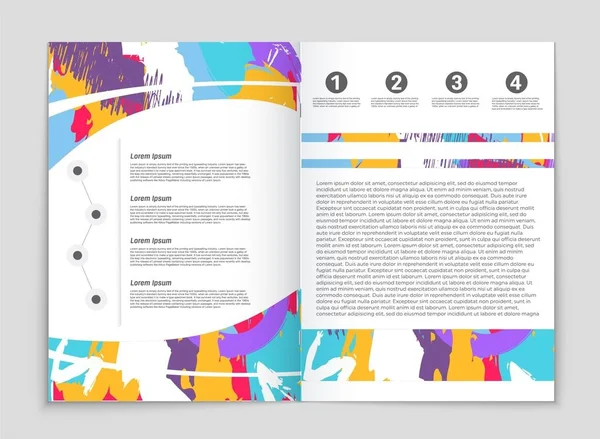 Conjunto de fundo de layout vetorial abstrato. Para design de modelo de arte, lista, primeira página, estilo de tema de brochura mockup, banner, ideia, capa, livreto, impressão, folheto, livro, em branco, cartão, anúncio, sinal, folha,, a4 . — Vetor de Stock