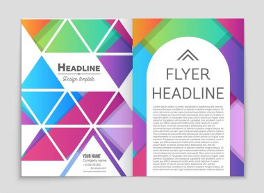 Soyut vektör düzen arka plan set. Sanat tasarım şablonu, liste, ön sayfa, mockup broşür Tema stili, afiş, fikir, kapak, kitapçık, baskı, el ilanı için kitap, boş, kartı, reklam, işareti, sayfa,, a4