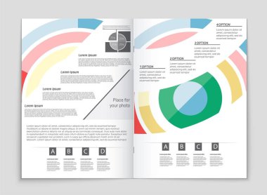 Soyut vektör düzen arka plan set. Sanat tasarım şablonu, liste, ön sayfa, mockup broşür Tema stili, afiş, fikir, kapak, kitapçık, baskı, el ilanı için kitap, boş, kartı, reklam, işareti, sayfa a4