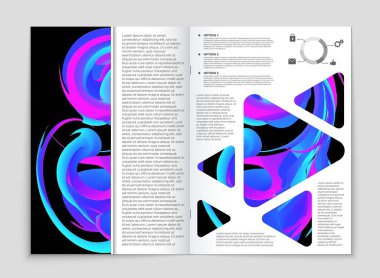 Soyut vektör düzen arka plan set. Sanat tasarım şablonu, liste, ön sayfa, mockup broşür Tema stili, afiş, fikir, kapak, kitapçık, baskı, el ilanı için kitap, boş, kartı, reklam, işareti, sayfa,, a4.