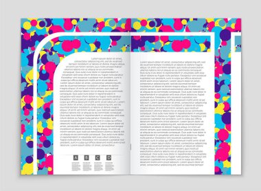 Soyut vektör düzen arka plan set. Sanat tasarım şablonu, liste, ön sayfa, mockup broşür Tema stili, afiş, fikir, kapak, kitapçık, baskı, el ilanı için kitap, boş, kartı, reklam, işareti, sayfa a4