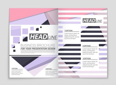 Soyut vektör düzen arka plan set. Sanat tasarım şablonu, liste, ön sayfa, mockup broşür Tema stili, afiş, fikir, kapak, kitapçık, baskı, el ilanı için kitap, boş, kartı, reklam, işareti, sayfa,, a4