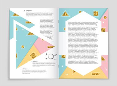 Soyut vektör düzen arka plan set. Sanat tasarım şablonu, liste, ön sayfa, mockup broşür Tema stili, afiş, fikir, kapak, kitapçık, baskı, el ilanı için kitap, boş, kartı, reklam, işareti, sayfa,, a4.