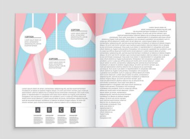 Soyut vektör düzen arka plan set. Sanat tasarım şablonu, liste, ön sayfa, mockup broşür Tema stili, afiş, fikir, kapak, kitapçık, baskı, el ilanı için kitap, boş, kartı, reklam, işareti, sayfa,, a4