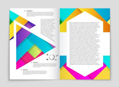 Soyut vektör düzen arka plan set. Sanat tasarım şablonu, liste, ön sayfa, mockup broşür Tema stili, afiş, fikir, kapak, kitapçık, baskı, el ilanı için kitap, boş, kartı, reklam, işareti, sayfa,, a4