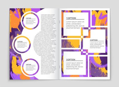 Soyut vektör düzen arka plan set. Sanat tasarım şablonu, liste, ön sayfa, mockup broşür Tema stili, afiş, fikir, kapak, kitapçık, baskı, el ilanı için kitap, boş, kartı, reklam, işareti, sayfa,, a4.