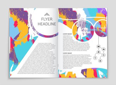 Soyut vektör düzen arka plan set. Sanat tasarım şablonu, liste, ön sayfa, mockup broşür Tema stili, afiş, fikir, kapak, kitapçık, baskı, el ilanı için kitap, boş, kartı, reklam, işareti, sayfa,, a4.