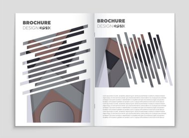 Soyut vektör düzen arka plan set. Sanat tasarım şablonu, liste, ön sayfa, mockup broşür Tema stili, afiş, fikir, kapak, kitapçık, baskı, el ilanı için kitap, boş, kartı, reklam, işareti, sayfa,, a4