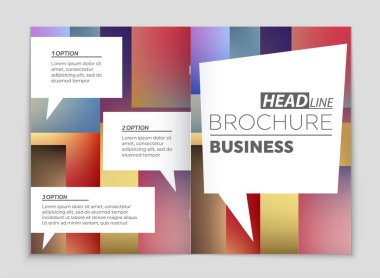 Soyut vektör düzen arka plan set. Sanat tasarım şablonu, liste, ön sayfa, mockup broşür Tema stili, afiş, fikir, kapak, kitapçık, baskı, el ilanı için kitap, boş, kartı, reklam, işareti, sayfa a4.