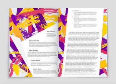 Soyut vektör düzen arka plan set. Sanat tasarım şablonu, liste, ön sayfa, mockup broşür Tema stili, afiş, fikir, kapak, kitapçık, baskı, el ilanı için kitap, boş, kartı, reklam, işareti, sayfa,, a4.