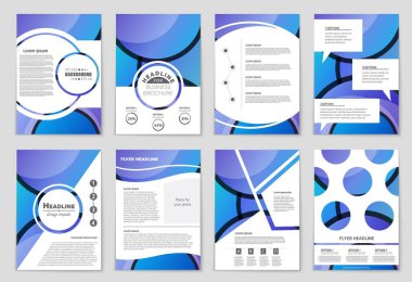 Soyut vektör düzen arka plan set. Sanat tasarım şablonu, liste, ön sayfa, mockup broşür Tema stili, afiş, fikir, kapak, kitapçık, baskı, el ilanı için kitap, boş, kartı, reklam, işareti, sayfa,, a4