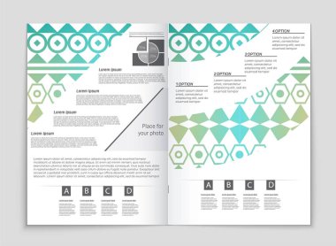 Soyut vektör düzen arka plan set. Sanat tasarım şablonu, liste, ön sayfa, mockup broşür Tema stili, afiş, fikir, kapak, kitapçık, baskı, el ilanı için kitap, boş, kartı, reklam, işareti, sayfa a4