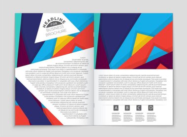 Soyut vektör düzen arka plan set. Sanat tasarım şablonu, liste, ön sayfa, mockup broşür Tema stili, afiş, fikir, kapak, kitapçık, baskı, el ilanı için kitap, boş, kartı, reklam, işareti, sayfa,, a4