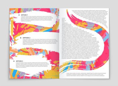 Soyut vektör düzen arka plan set. Sanat tasarım şablonu, liste, ön sayfa, mockup broşür Tema stili, afiş, fikir, kapak, kitapçık, baskı, el ilanı için kitap, boş, kartı, reklam, işareti, sayfa,, a4.