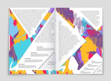 Soyut vektör düzen arka plan set. Sanat tasarım şablonu, liste, ön sayfa, mockup broşür Tema stili, afiş, fikir, kapak, kitapçık, baskı, el ilanı için kitap, boş, kartı, reklam, işareti, sayfa,, a4.
