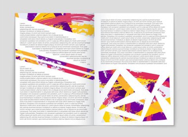 Soyut vektör düzen arka plan set. Sanat tasarım şablonu, liste, ön sayfa, mockup broşür Tema stili, afiş, fikir, kapak, kitapçık, baskı, el ilanı için kitap, boş, kartı, reklam, işareti, sayfa,, a4.