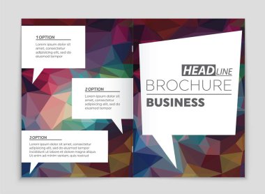 Soyut vektör düzen arka plan set. Sanat tasarım şablonu, liste, ön sayfa, mockup broşür Tema stili, afiş, fikir, kapak, kitapçık, baskı, el ilanı için kitap, boş, kartı, reklam, işareti, sayfa a4.