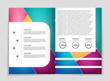 Soyut vektör düzen arka plan set. Sanat tasarım şablonu, liste, ön sayfa, mockup broşür Tema stili, afiş, fikir, kapak, kitapçık, baskı, el ilanı için kitap, boş, kartı, reklam, işareti, sayfa a4.