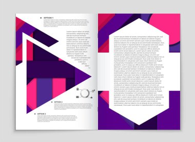 Soyut vektör düzen arka plan set. Sanat tasarım şablonu, liste, ön sayfa, mockup broşür Tema stili, afiş, fikir, kapak, kitapçık, baskı, el ilanı için kitap, boş, kartı, reklam, işareti, sayfa,, a4