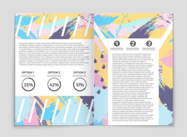 Soyut vektör düzen arka plan set. Sanat tasarım şablonu, liste, ön sayfa, mockup broşür Tema stili, afiş, fikir, kapak, kitapçık, baskı, el ilanı için kitap, boş, kartı, reklam, işareti, sayfa,, a4.