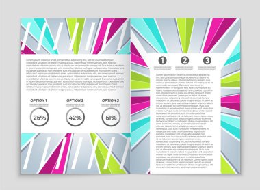 Soyut vektör düzen arka plan set. Sanat tasarım şablonu, liste, ön sayfa, mockup broşür Tema stili, afiş, fikir, kapak, kitapçık, baskı, el ilanı için kitap, boş, kartı, reklam, işareti, sayfa a4