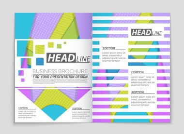 Soyut vektör düzen arka plan set. Sanat tasarım şablonu, liste, ön sayfa, mockup broşür Tema stili, afiş, fikir, kapak, kitapçık, baskı, el ilanı için kitap, boş, kartı, reklam, işareti, sayfa,, a4