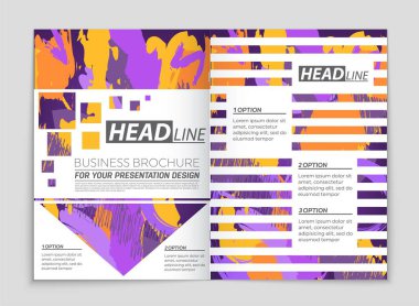 Soyut vektör düzen arka plan set. Sanat tasarım şablonu, liste, ön sayfa, mockup broşür Tema stili, afiş, fikir, kapak, kitapçık, baskı, el ilanı için kitap, boş, kartı, reklam, işareti, sayfa,, a4.