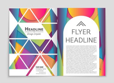 Soyut vektör düzen arka plan set. Sanat tasarım şablonu, liste, ön sayfa, mockup broşür Tema stili, afiş, fikir, kapak, kitapçık, baskı, el ilanı için kitap, boş, kartı, reklam, işareti, sayfa,, a4