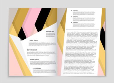 Soyut vektör düzen arka plan set. Sanat tasarım şablonu, liste, ön sayfa, mockup broşür Tema stili, afiş, fikir, kapak, kitapçık, baskı, el ilanı için kitap, boş, kartı, reklam, işareti, sayfa,, a4