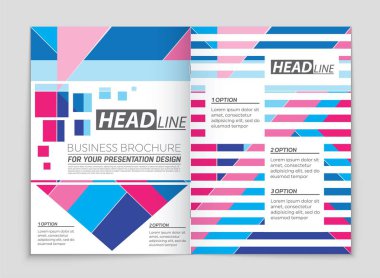 Soyut vektör düzen arka plan set. Sanat tasarım şablonu, liste, ön sayfa, mockup broşür Tema stili, afiş, fikir, kapak, kitapçık, baskı, el ilanı için kitap, boş, kartı, reklam, işareti, sayfa a4.