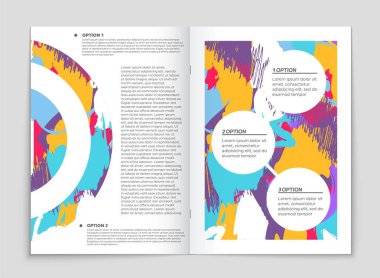 Soyut vektör düzen arka plan set. Sanat tasarım şablonu, liste, ön sayfa, mockup broşür Tema stili, afiş, fikir, kapak, kitapçık, baskı, el ilanı için kitap, boş, kartı, reklam, işareti, sayfa,, a4.