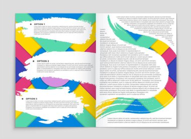 Soyut vektör düzen arka plan set. Sanat tasarım şablonu, liste, ön sayfa, mockup broşür Tema stili, afiş, fikir, kapak, kitapçık, baskı, el ilanı için kitap, boş, kartı, reklam, işareti, sayfa,, a4