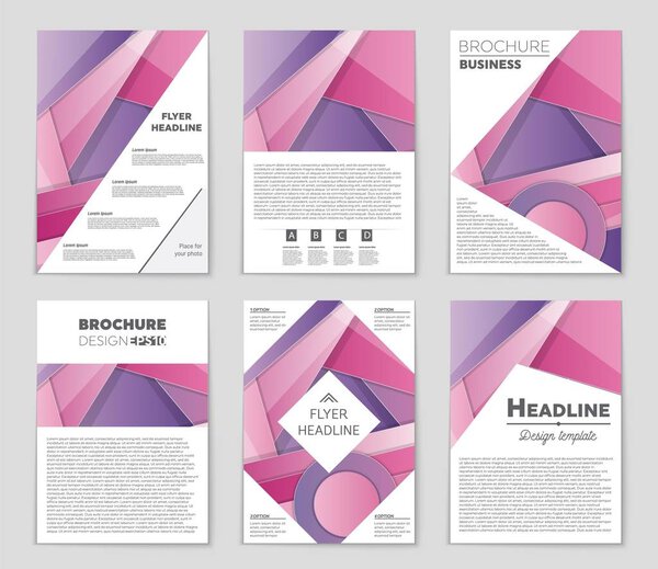Abstract vector layout background set. For art template design, list, front page, mockup brochure theme style, banner, idea, cover, booklet, print, flyer, book, blank, card, ad, sign, sheet,, a4