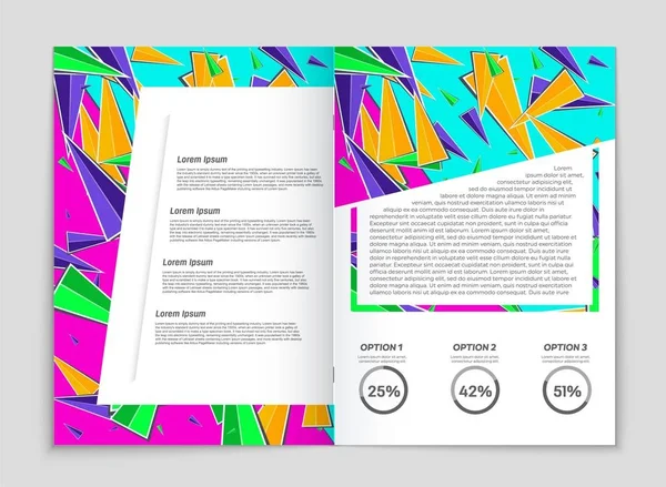 Abstract vector lay-out achtergrond instellen. Voor kunst sjabloonontwerp, lijst, voorpagina, mockup de stijl van het thema van de brochure, banner, idee, cover, boekje, print, flyer, boek, leeg, kaart, advertentie, teken, blad, a4 — Stockvector