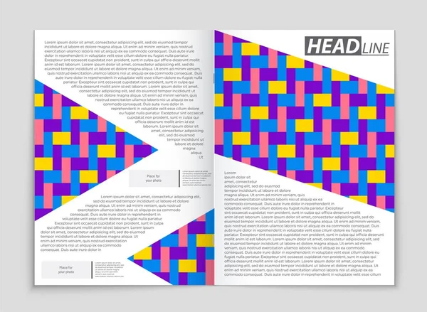 Abstract vector lay-out achtergrond instellen. Voor kunst sjabloonontwerp, lijst, voorpagina, mockup de stijl van het thema van de brochure, banner, idee, cover, boekje, print, flyer, boek, leeg, kaart, advertentie, teken, blad, a4. — Stockvector