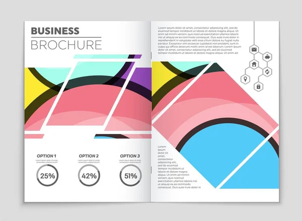 Abstract vector layout background set. For art template design, list, front page, mockup brochure theme style, banner, idea, cover, booklet, print, flyer, book, blank, card, ad, sign, sheet,, a4 — Stock Vector