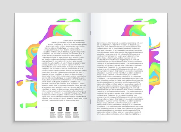 Abstract vector lay-out achtergrond instellen. Voor kunst sjabloonontwerp, lijst, voorpagina, mockup de stijl van het thema van de brochure, banner, idee, cover, boekje, print, flyer, boek, leeg, kaart, advertentie, teken, blad,, a4. — Stockvector