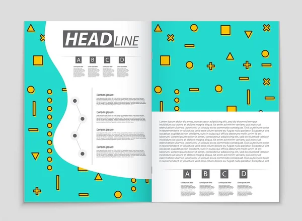 Hintergrundset für abstrakte Vektorlayouts. für Art Template Design, Liste, Titelseite, Mockup Broschüre Themenstil, Banner, Idee, Cover, Booklet, Druck, Flyer, Buch, Blanko, Karte, Anzeige, Schild, Blatt, A4 — Stockvektor