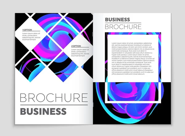 Abstract vector lay-out achtergrond instellen. Voor kunst sjabloonontwerp, lijst, voorpagina, mockup de stijl van het thema van de brochure, banner, idee, cover, boekje, print, flyer, boek, leeg, kaart, advertentie, teken, blad,, a4. — Stockvector