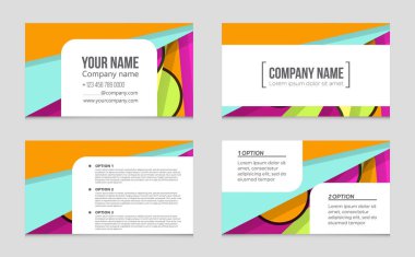 Soyut vektör düzen arka plan set. Sanat tasarım şablonu, liste, ön sayfa, mockup broşür Tema stili, afiş, fikir, kapak, kitapçık, baskı, el ilanı için kitap, boş, kartı, reklam, işareti, sayfa a4