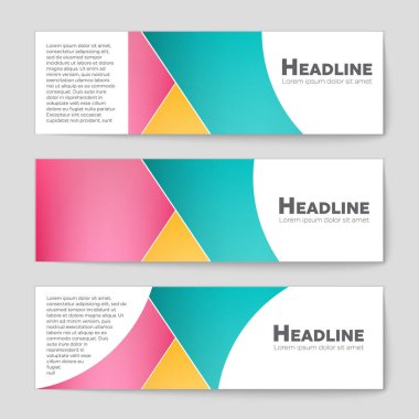 Soyut vektör düzen arka plan set. Sanat tasarım şablonu, liste, ön sayfa, mockup broşür Tema stili, afiş, fikir, kapak, kitapçık, baskı, el ilanı için kitap, boş, kartı, reklam, işareti, sayfa a4.