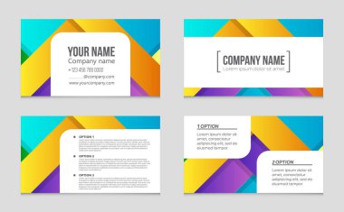 Soyut vektör düzen arka plan set. Sanat tasarım şablonu, liste, ön sayfa, mockup broşür Tema stili, afiş, fikir, kapak, kitapçık, baskı, el ilanı için kitap, boş, kartı, reklam, işareti, sayfa a4