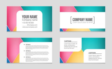 Soyut vektör düzen arka plan set. Sanat tasarım şablonu, liste, ön sayfa, mockup broşür Tema stili, afiş, fikir, kapak, kitapçık, baskı, el ilanı için kitap, boş, kartı, reklam, işareti, sayfa a4