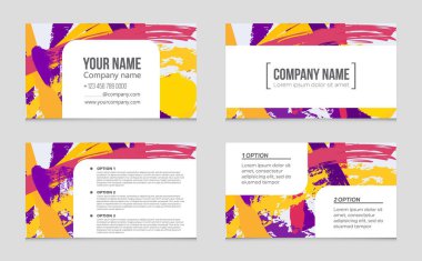 Soyut vektör düzen arka plan set. Sanat tasarım şablonu, liste, ön sayfa, mockup broşür Tema stili, afiş, fikir, kapak, kitapçık, baskı, el ilanı için kitap, boş, kartı, reklam, işareti, sayfa a4