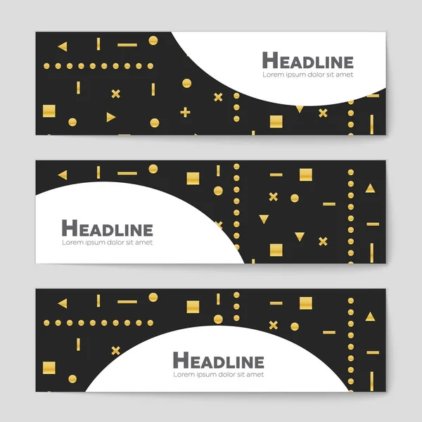 Hintergrundset für abstrakte Vektorlayouts. für Art Template Design, Liste, Titelseite, Mockup Broschüre Themenstil, Banner, Idee, Cover, Booklet, Druck, Flyer, Buch, Blanko, Karte, Anzeige, Schild, Blatt, A4. — Stockvektor