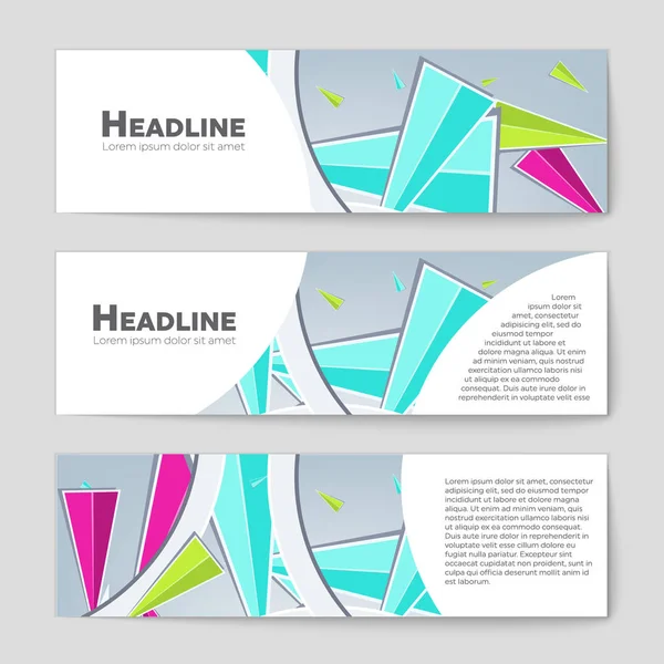 Abstract vector lay-out achtergrond instellen. Voor kunst sjabloonontwerp, lijst, voorpagina, mockup de stijl van het thema van de brochure, banner, idee, cover, boekje, print, flyer, boek, leeg, kaart, advertentie, teken, blad, a4. — Stockvector